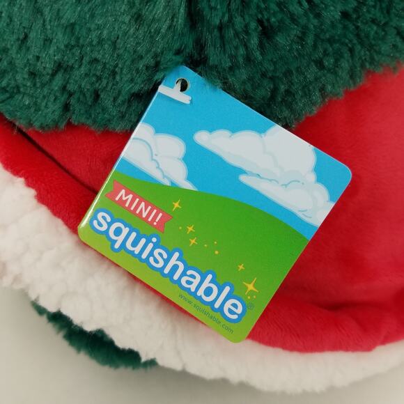 Squishable Mini Festive Reaper Plush Santa Hat Cape Candy Cane Stuffed Toy - Picture 6 of 12